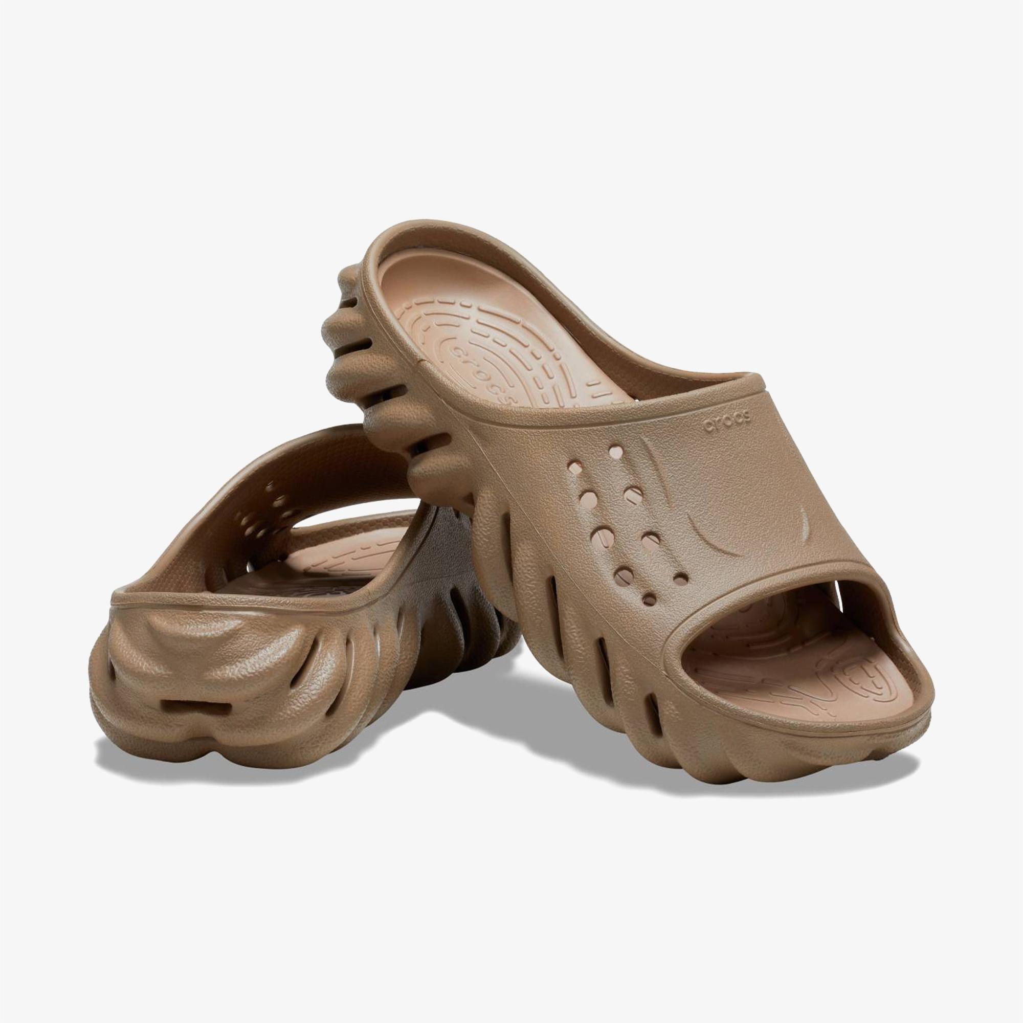 Crocs Echo Slide Unisex Kahverengi Terlik
