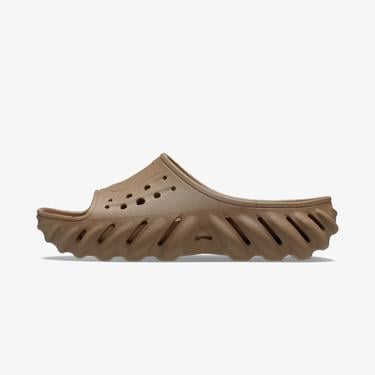  Crocs Echo Slide Unisex Kahverengi Terlik