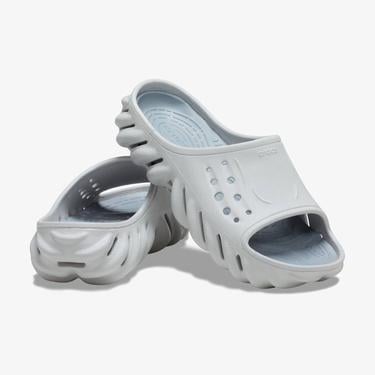  Crocs Echo Slide Unisex Gri Terlik