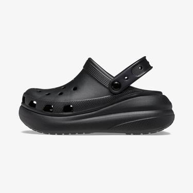  Crocs Classic Crush  Kadın Siyah Terlik