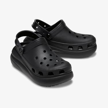 Crocs Classic Crush  Kadın Siyah Terlik