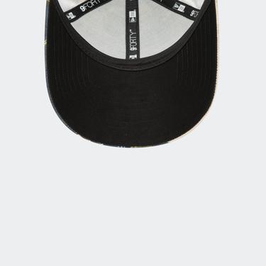  New Era Le Louvre All Over Print 9FORTY Adjustable Unisex Yeşil Şapka