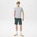 Erkek Slim Fit Haki Bermuda