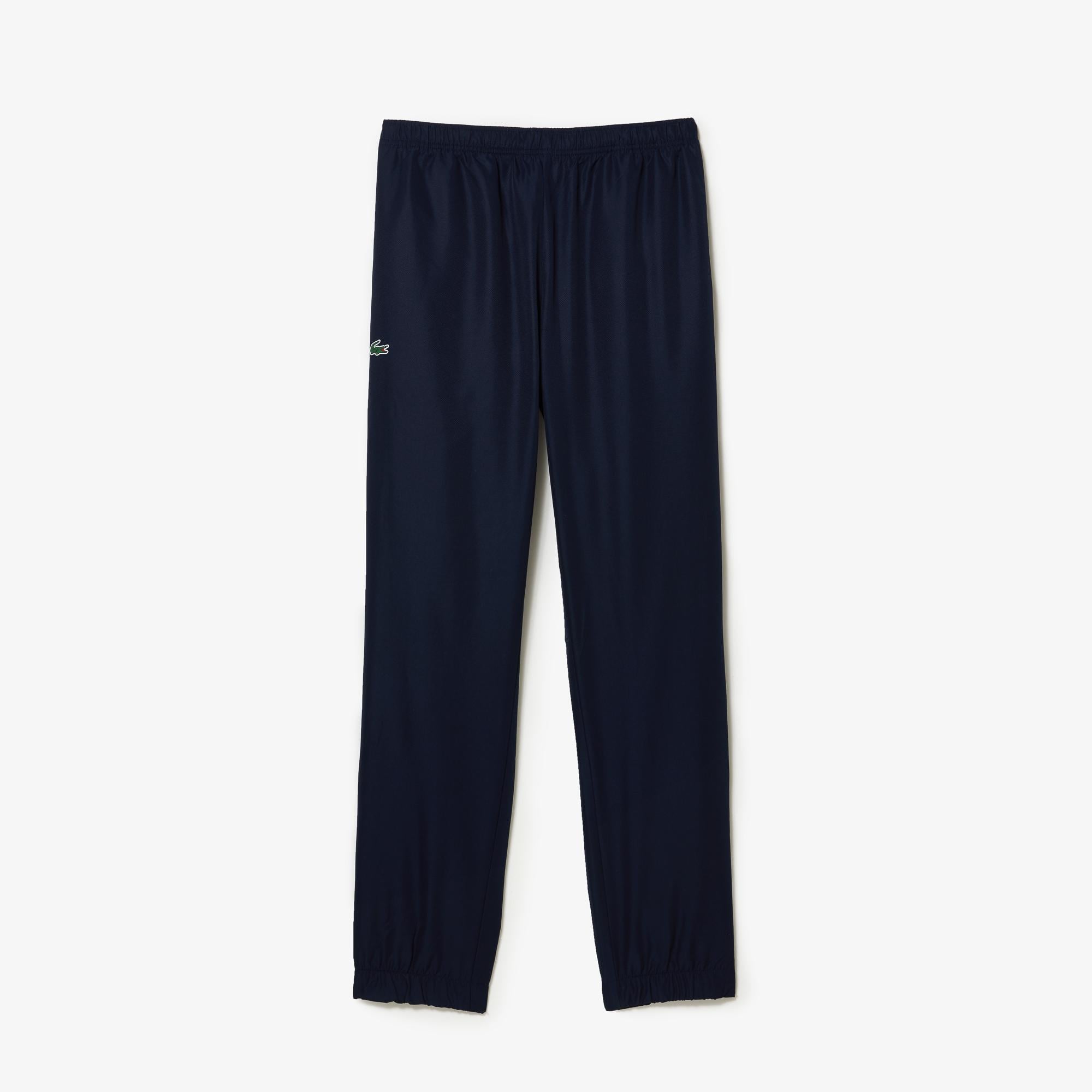 Lacoste Erkek Regular Fit Kapüşonlu Baskılı Lacivert Eşofman Takımı