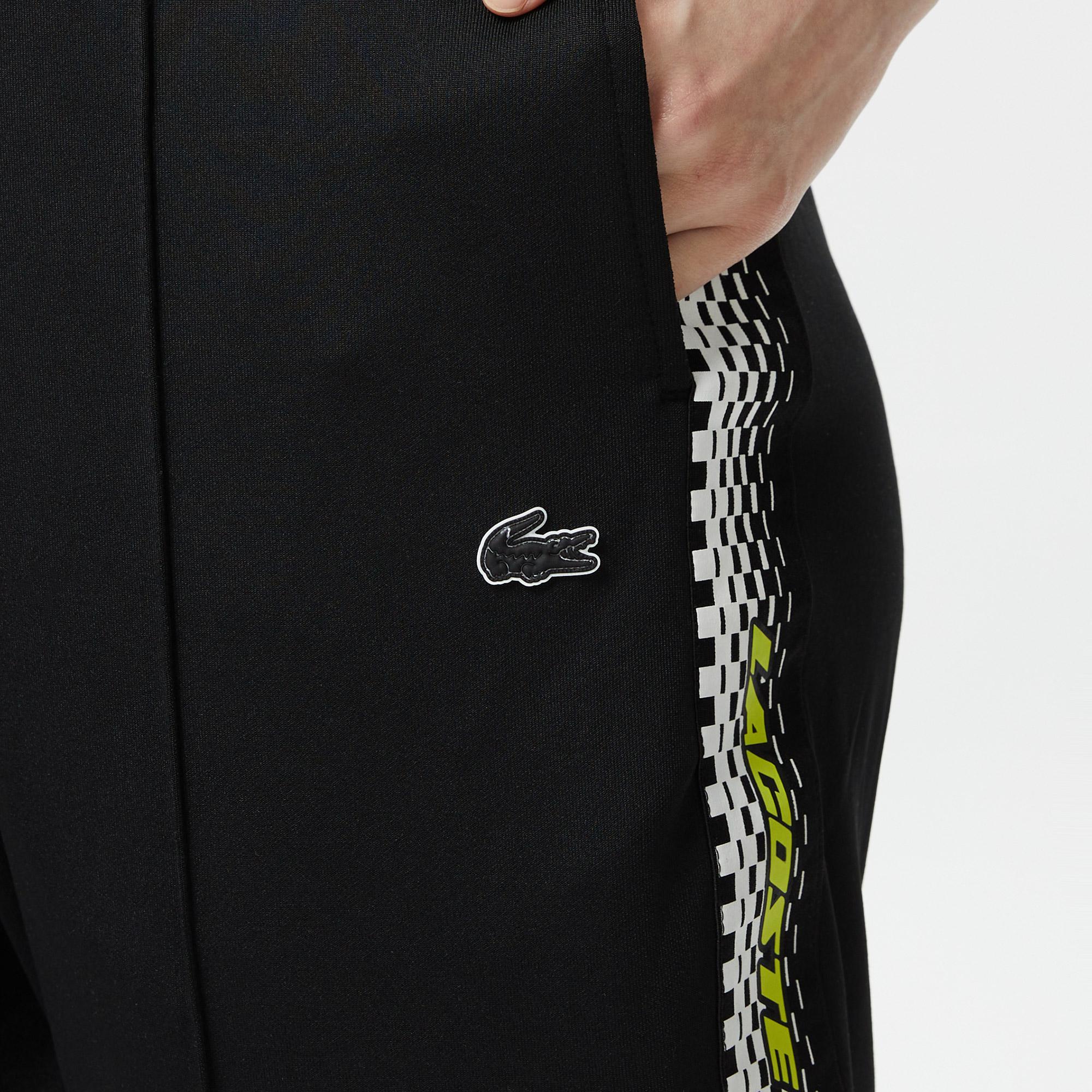 Active Kadın Baskılı Siyah Eşofman Altı