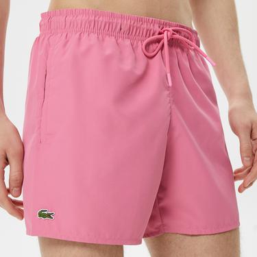 Lacoste Erkek Pembe Mayo Şort