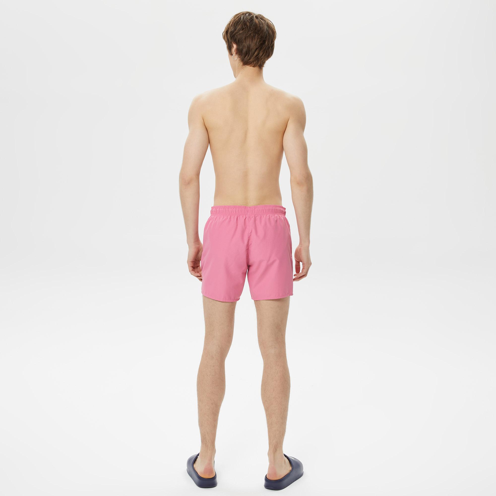 Lacoste Erkek Pembe Mayo Şort