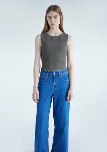  Mavi Yeşil Triko Top 1710349-70123