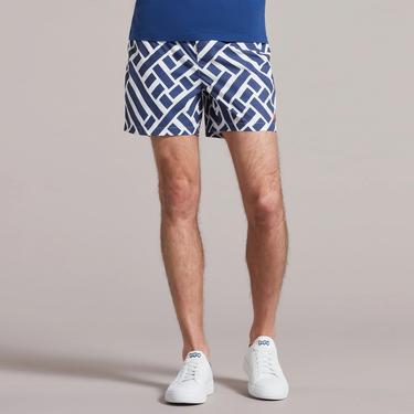  Skechers Swimwear Printed 5Inch Swim Erkek Lacivert Deniz Şortu