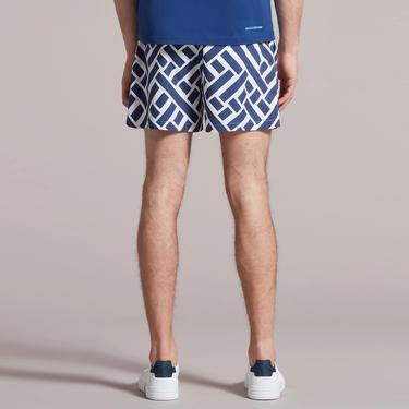  Skechers Swimwear Printed 5Inch Swim Erkek Lacivert Deniz Şortu