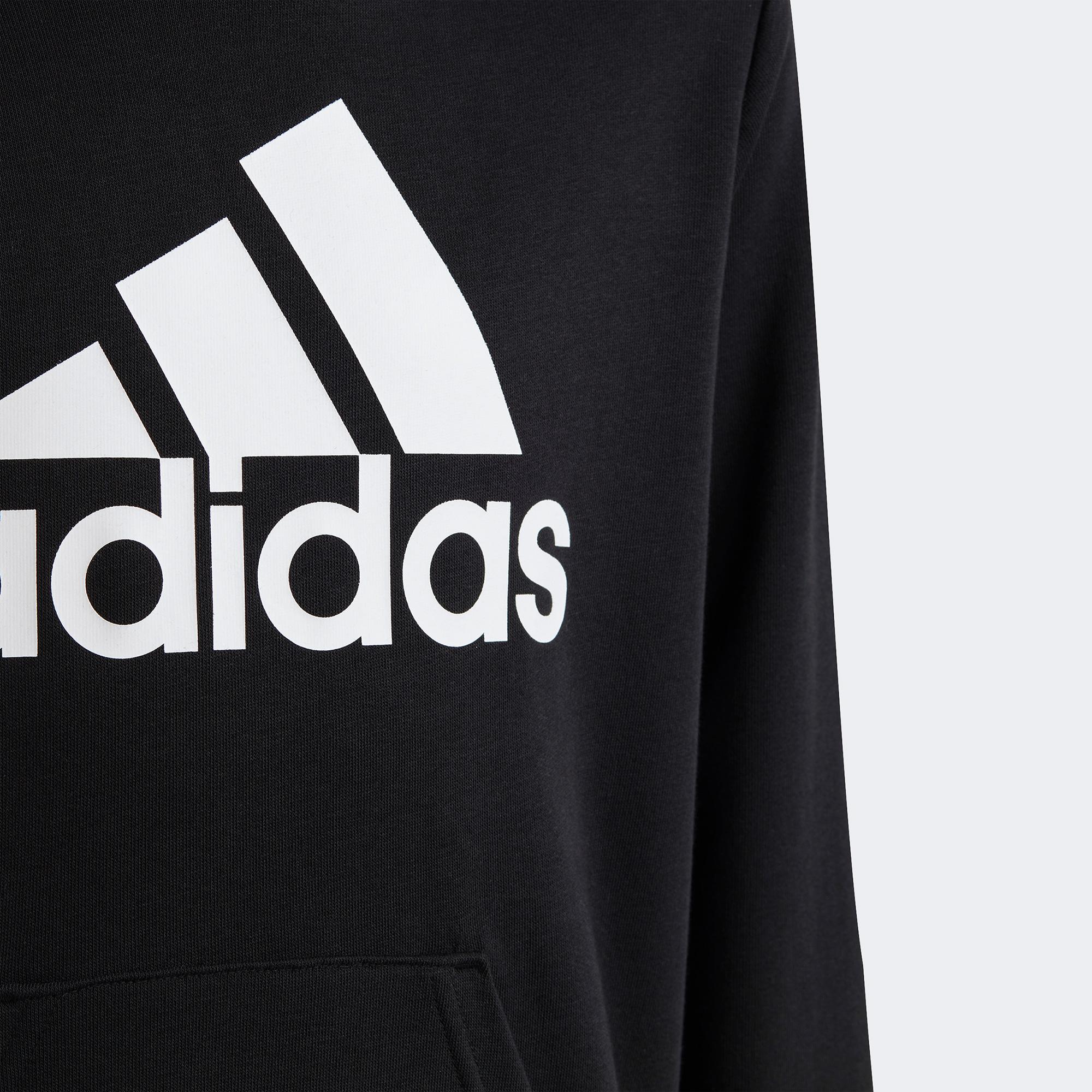 Adidas Big Logo Essentials Çocuk Siyah Sweatshirt