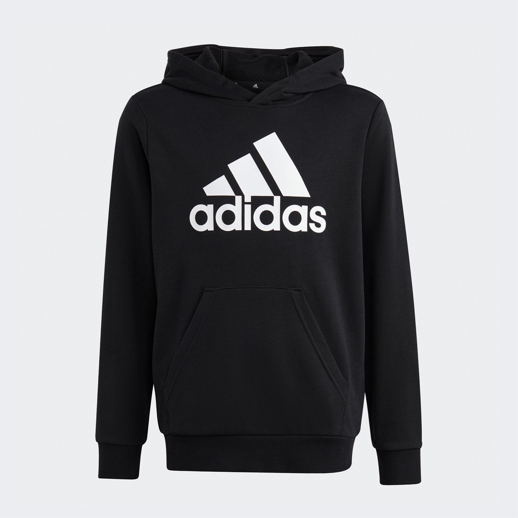 Adidas Big Logo Essentials Çocuk Siyah Sweatshirt
