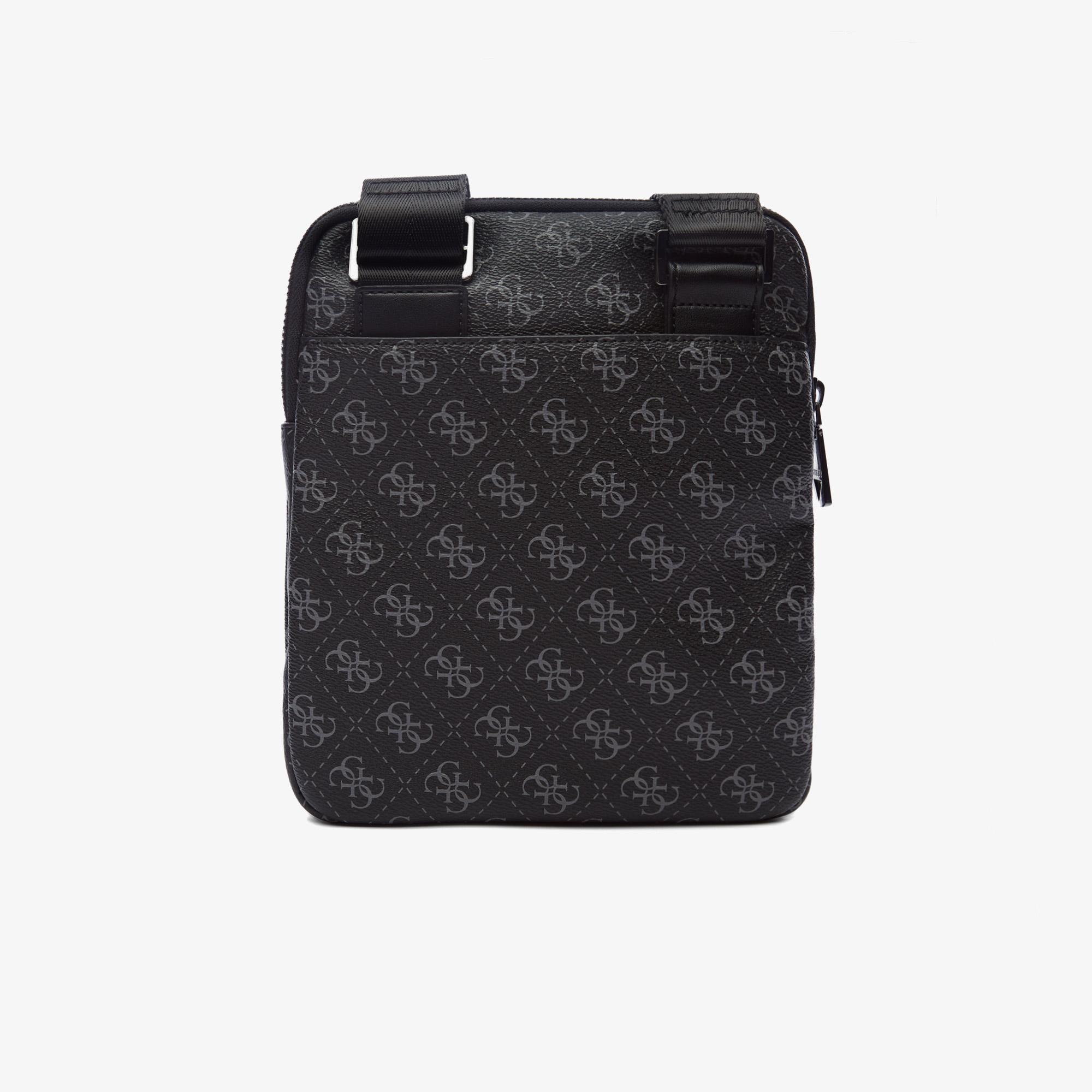 Guess Vezzola Smart Erkek Siyah Çapraz Çanta