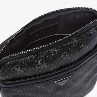  Guess Vezzola Smart Erkek Siyah Omuz Çantası