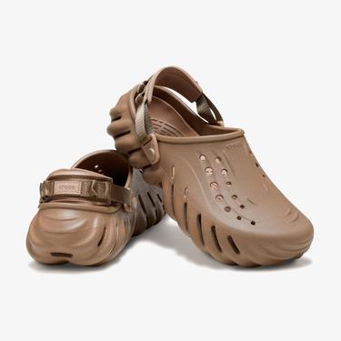  Crocs Echo Unisex Kahverengi Terlik