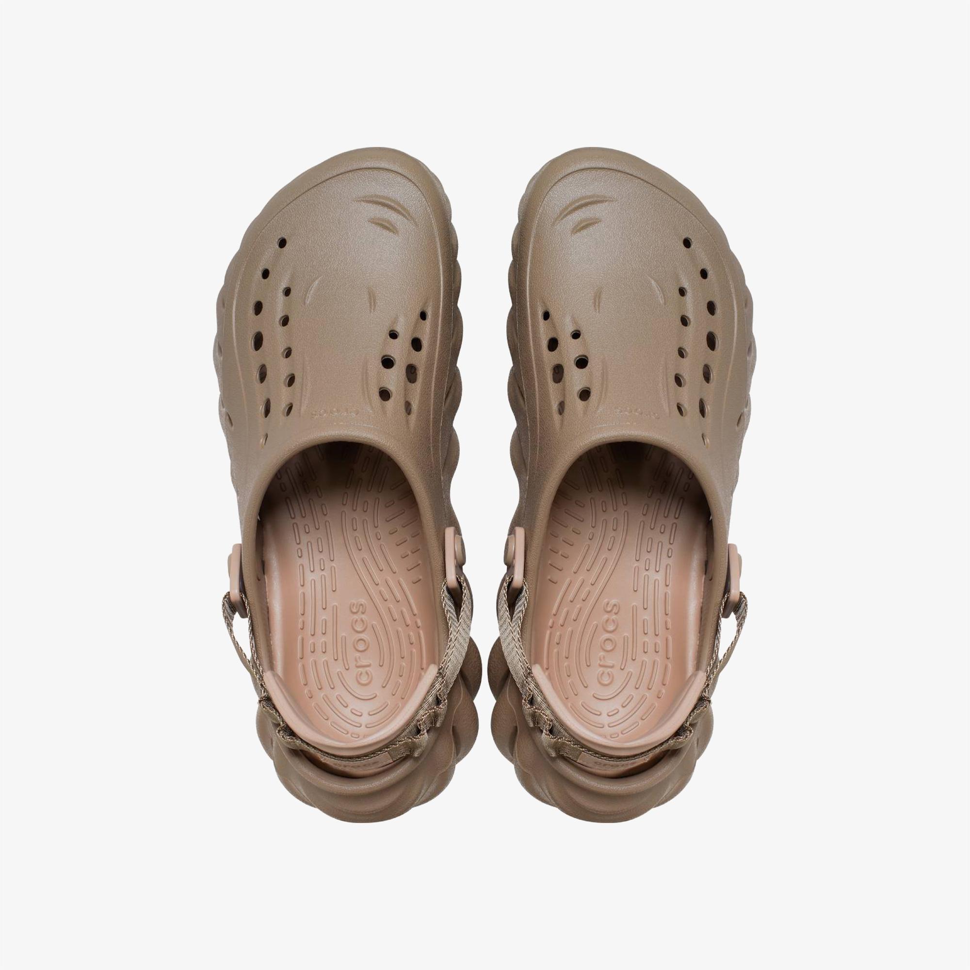 Crocs Echo Unisex Kahverengi Terlik