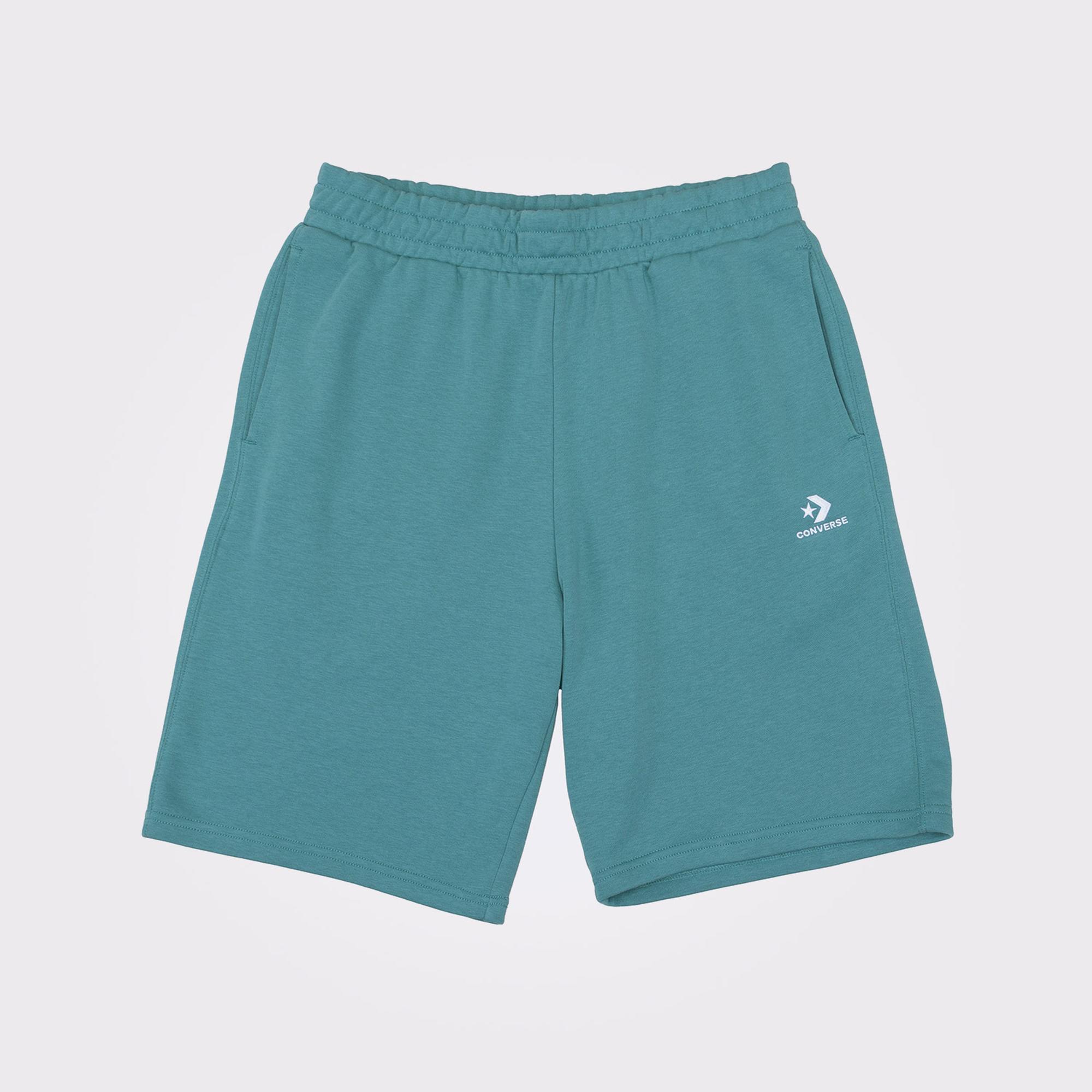 Converse Go-To Embroidered Star Chevron Fleece Unisex Yeşil Şort