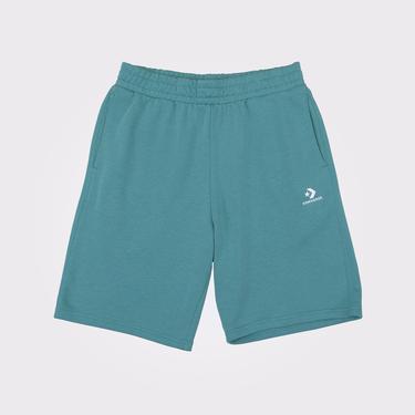  Converse Go-To Embroidered Star Chevron Fleece Unisex Yeşil Şort