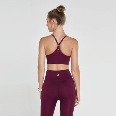  Jerf Pine Kadın Mor Bra