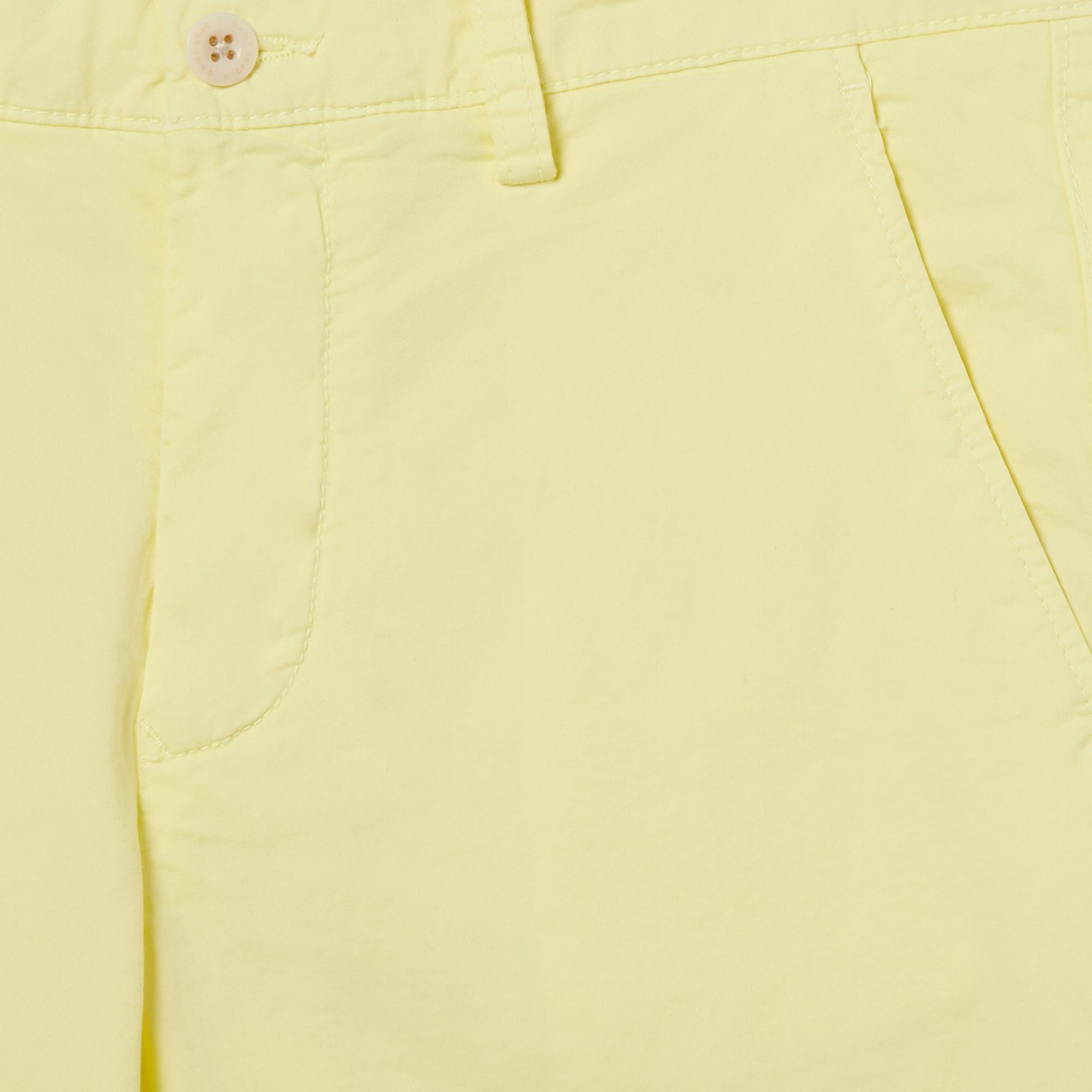 GANT Erkek Sarı Regular Fit Şort