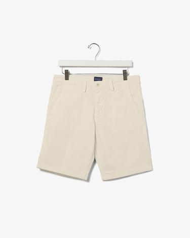  GANT Erkek Krem Regular Fit Şort