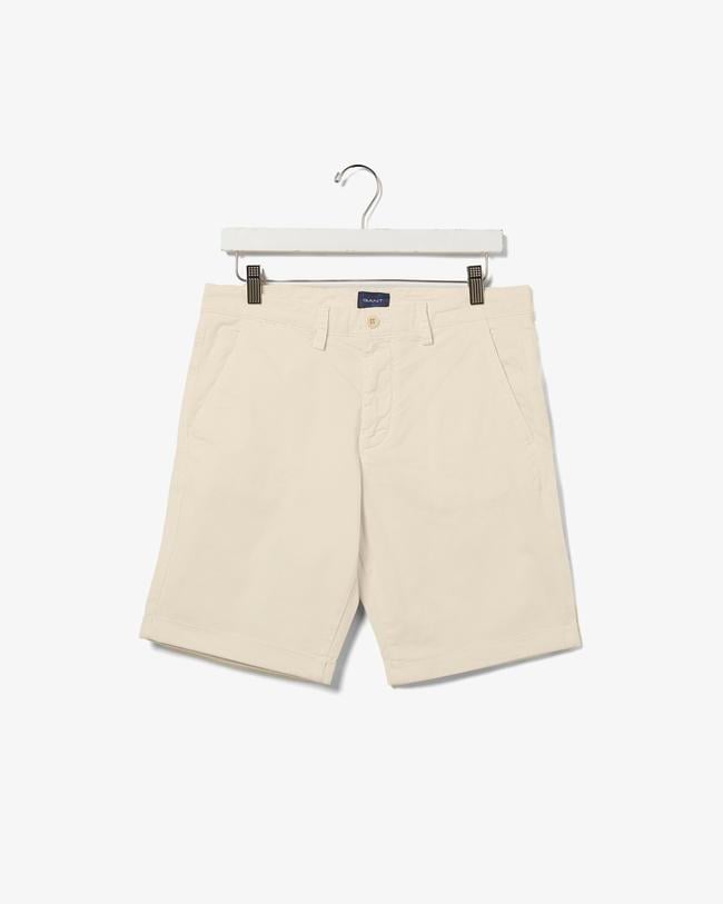  GANT Erkek Krem Regular Fit Şort