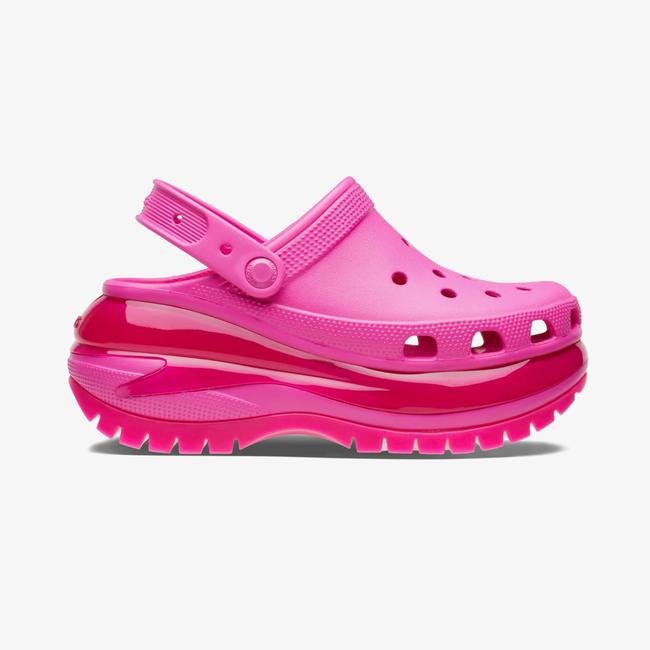  Crocs Classic Mega Crush Kadın Pembe Terlik
