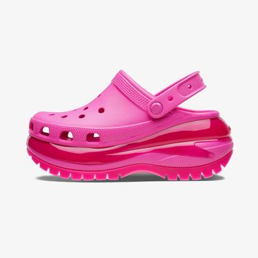  Crocs Classic Mega Crush Kadın Pembe Terlik