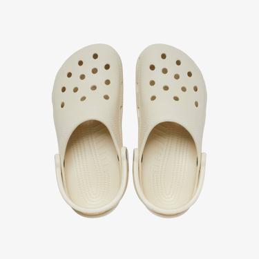  Crocs Classic Clog Unisex Krem Terlik