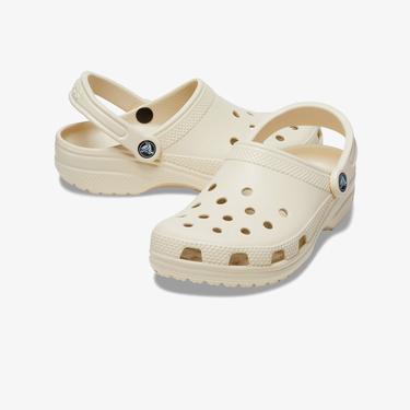  Crocs Classic Clog Unisex Krem Terlik