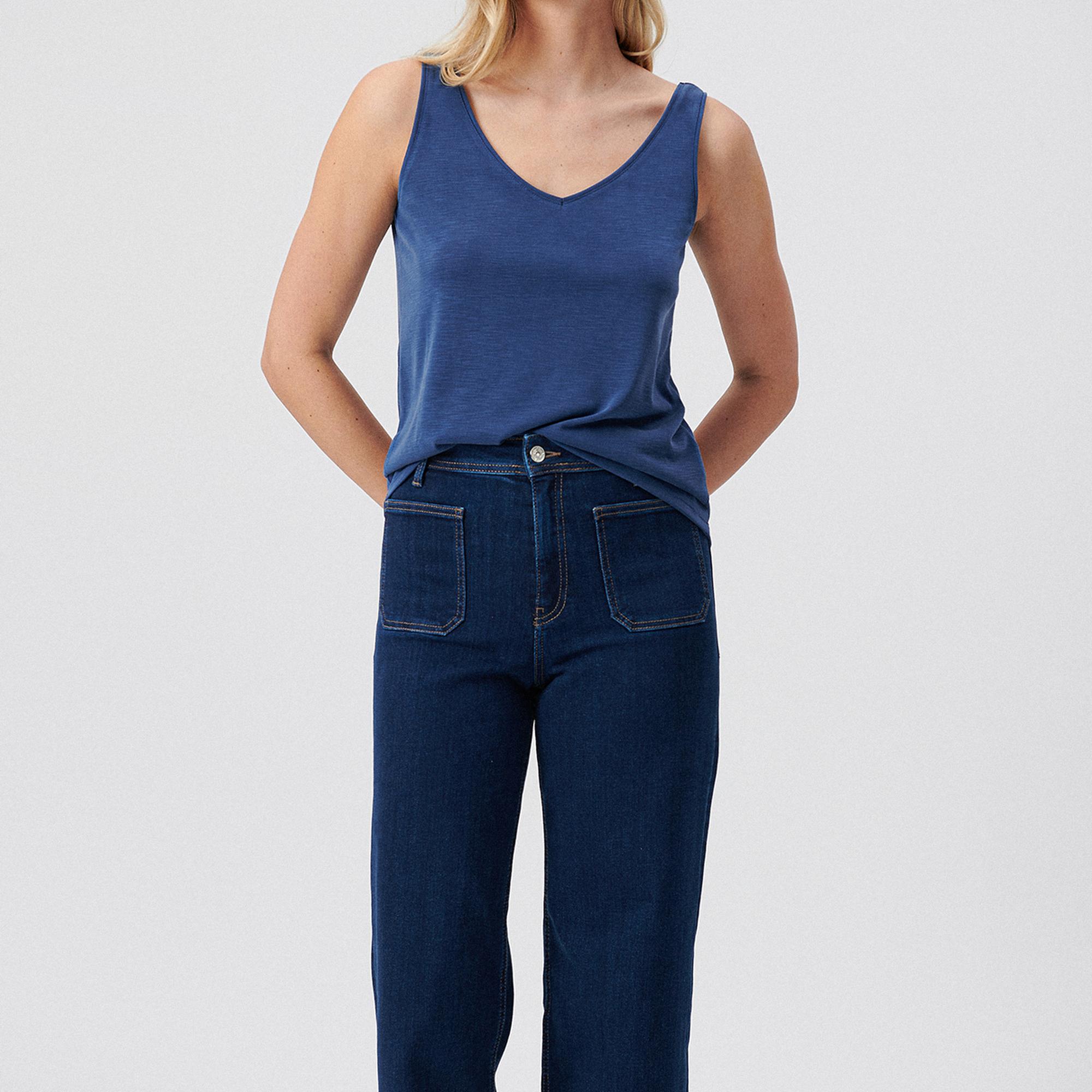 Mavi Lux Touch Lacivert Atlet Slim Fit / Dar Kesim 1610423-70491