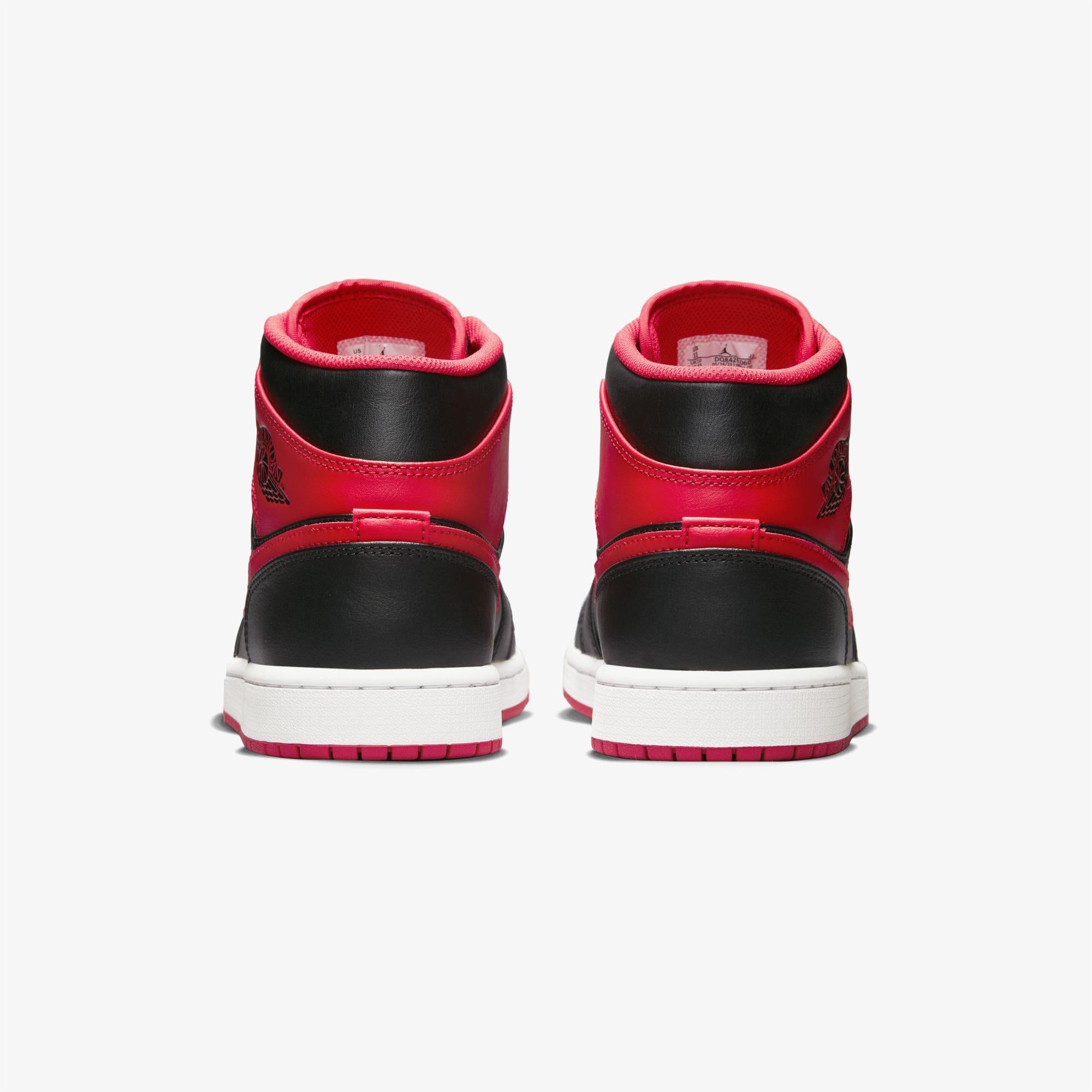 Jordan Air 1 Mid Erkek Siyah Spor Ayakkabı
