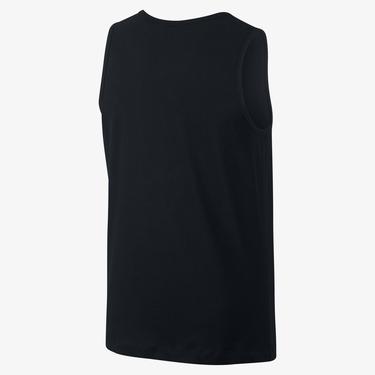  Nike Dri-Fit Tank Solid Erkek Siyah Kolsuz T-Shirt