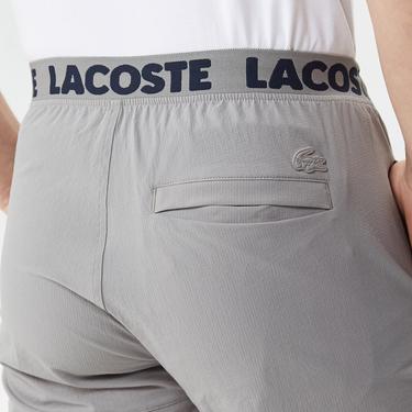  Erkek Slim Fit Gri Bermuda