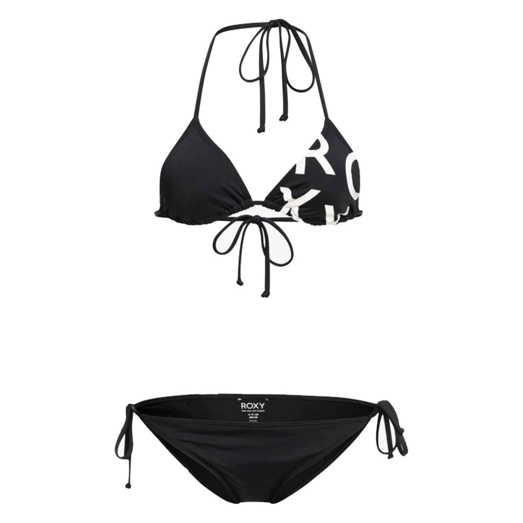 Roxy Sd Be Cl Tiki Tri Reg Ts Set Kadın Siyah Bikini