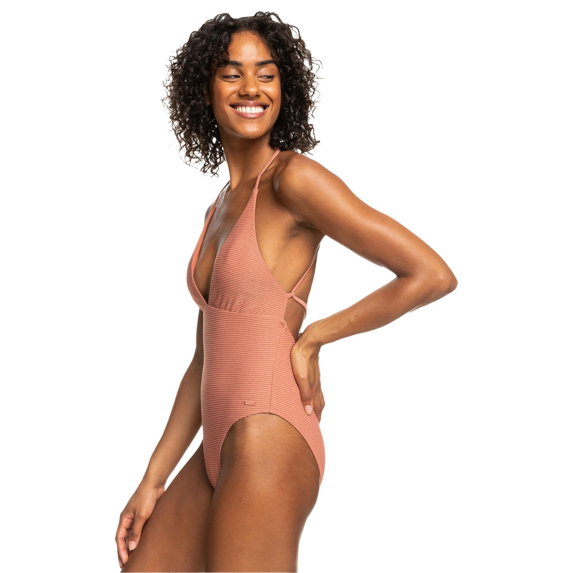 Roxy Coconut Crew Strappy Hl Op Kadın Turuncu Mayo