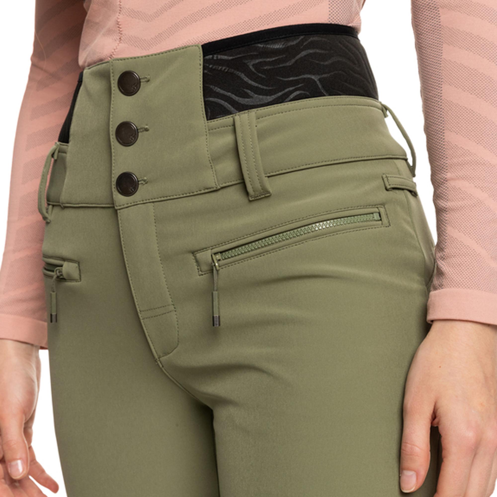 Roxy Kadın Snowboard Pantolonu Rising High Yeşil