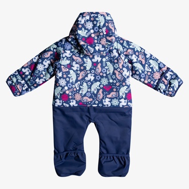 Roxy Kız Çocuk Snowboard Tulumu Rose Jumpsuit Mavi