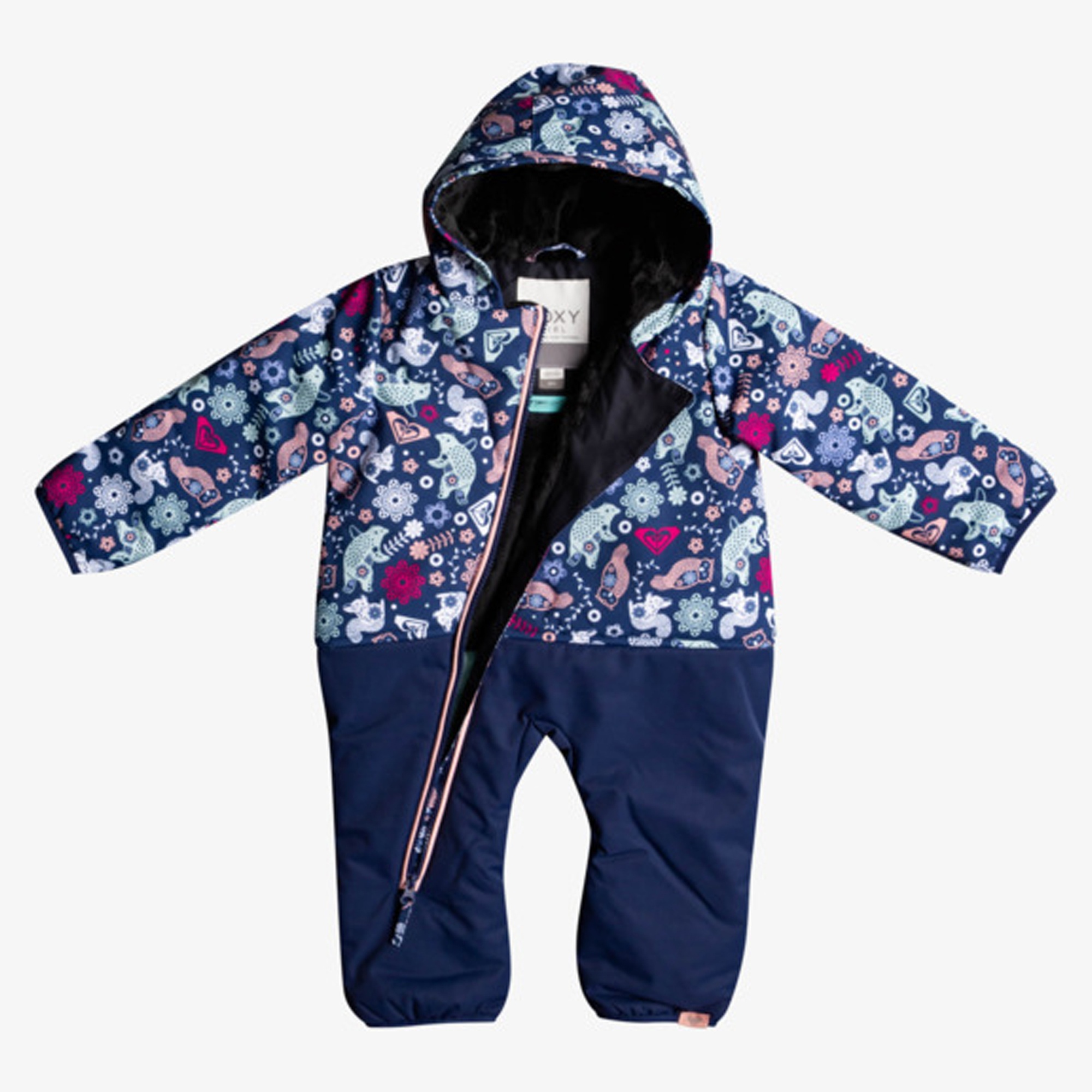 Roxy Kız Çocuk Snowboard Tulumu Rose Jumpsuit Mavi