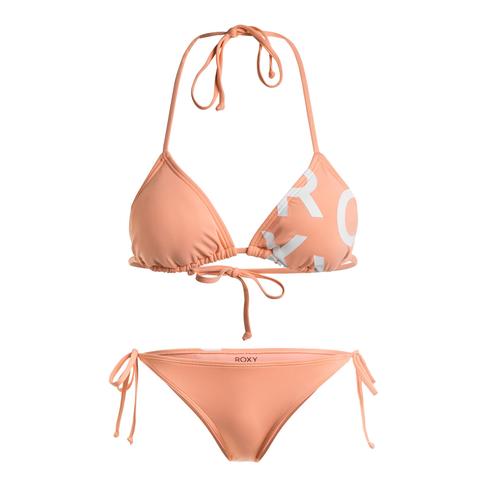  Roxy Sd Be Cl Tiki Tri Reg Ts Set Kadın Turuncu Bikini