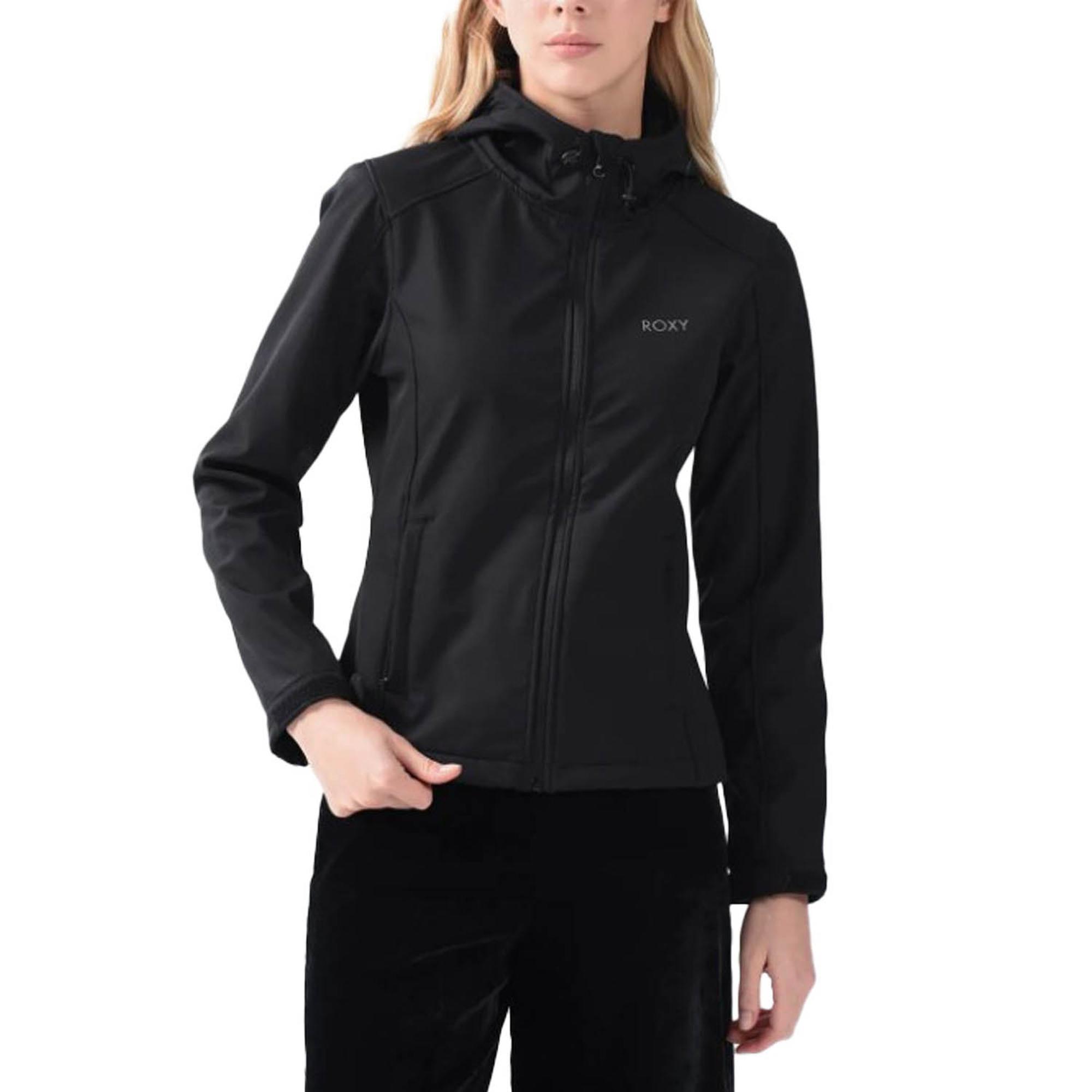 Roxy Kadın Mont Colddays Siyah Kapüşonlu