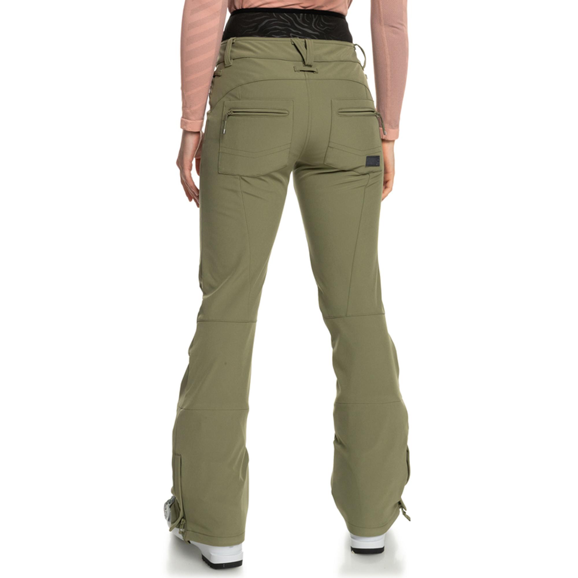 Roxy Kadın Snowboard Pantolonu Rising High Yeşil