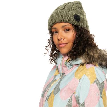  Roxy Kadın Snowboard Ceketi Jet Ski Yeşil