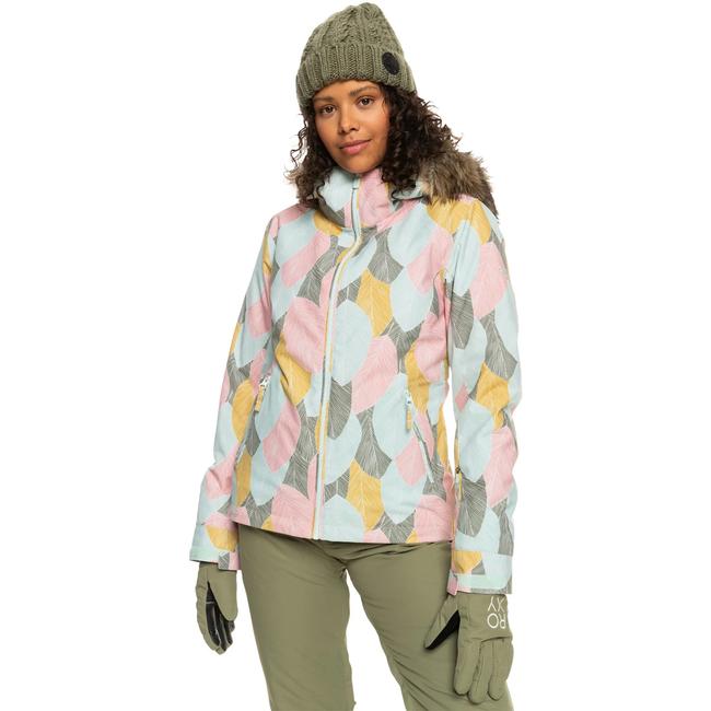  Roxy Kadın Snowboard Ceketi Jet Ski Yeşil