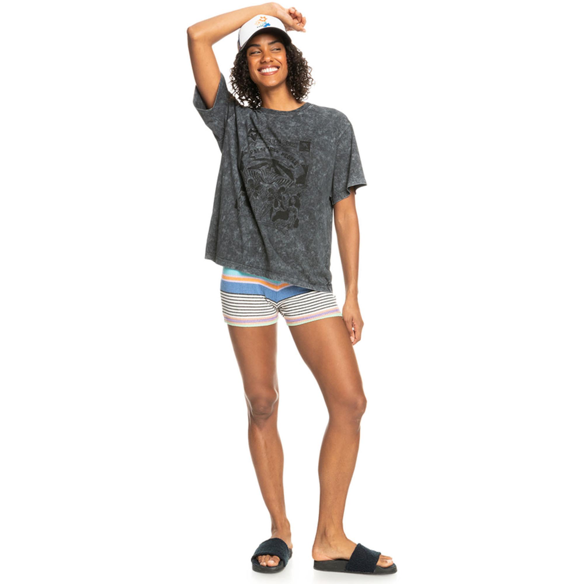 Roxy Moonlight Sun B J Kadın Siyah Tişört