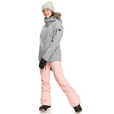  Roxy Kadın Snowboard Ceketi Meade Gri