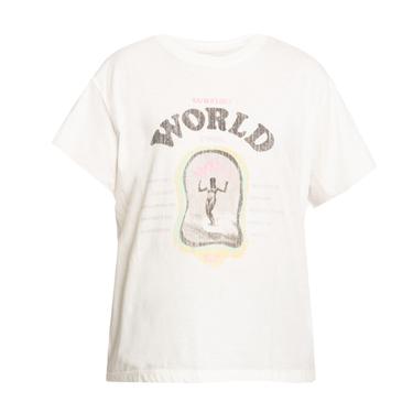  Roxy Moonlight Sun B J Kadın Beyaz Tişört