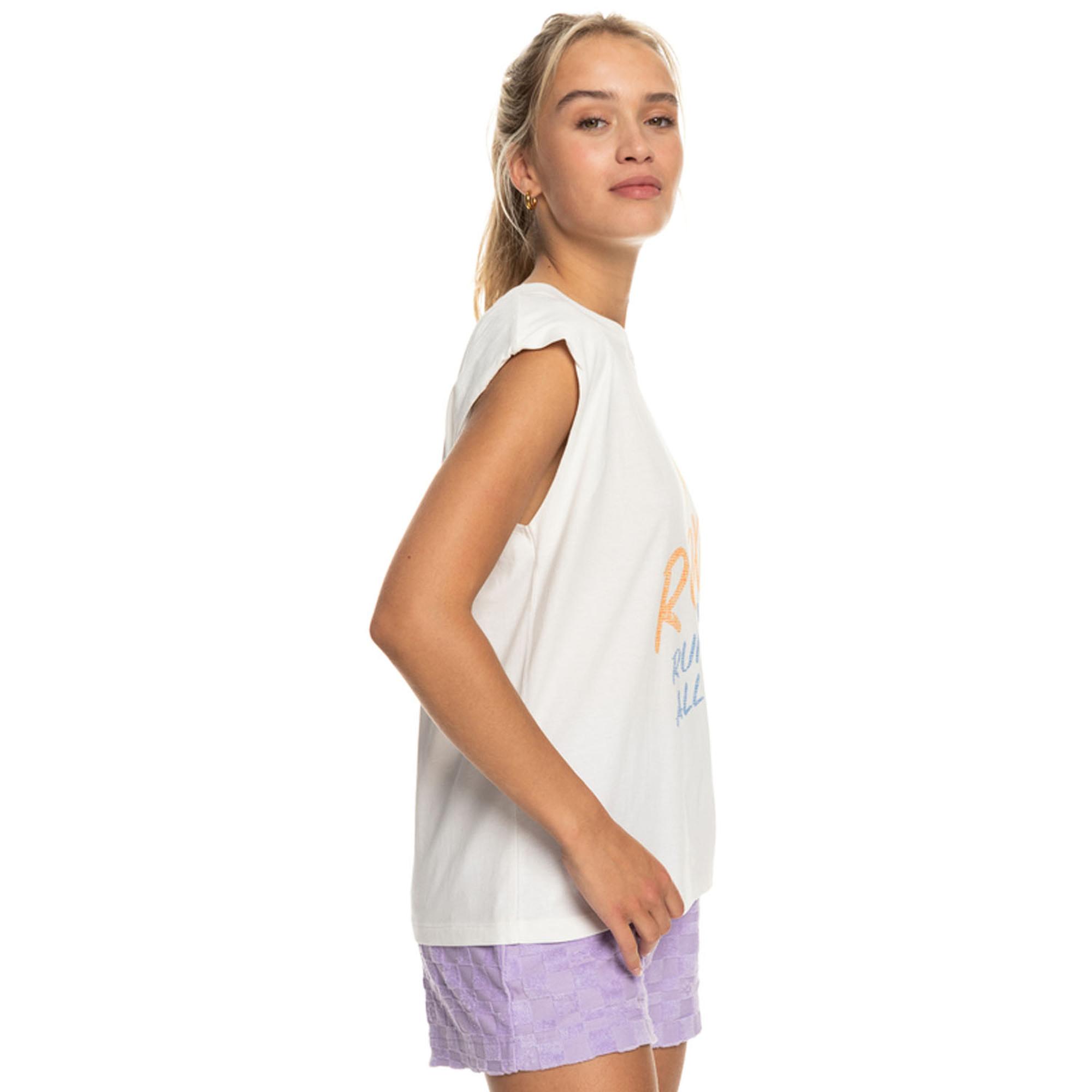 Roxy Smell Of Sea J Kadın Beyaz Tişört