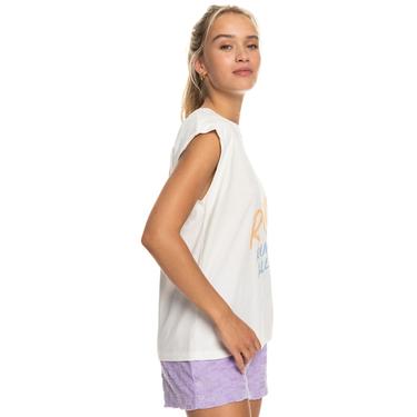  Roxy Smell Of Sea J Kadın Beyaz Tişört