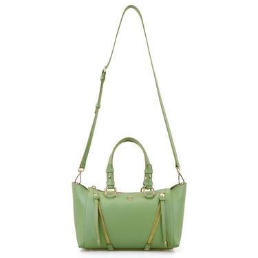  Garten Yeşil Kadın Deri El Çantası